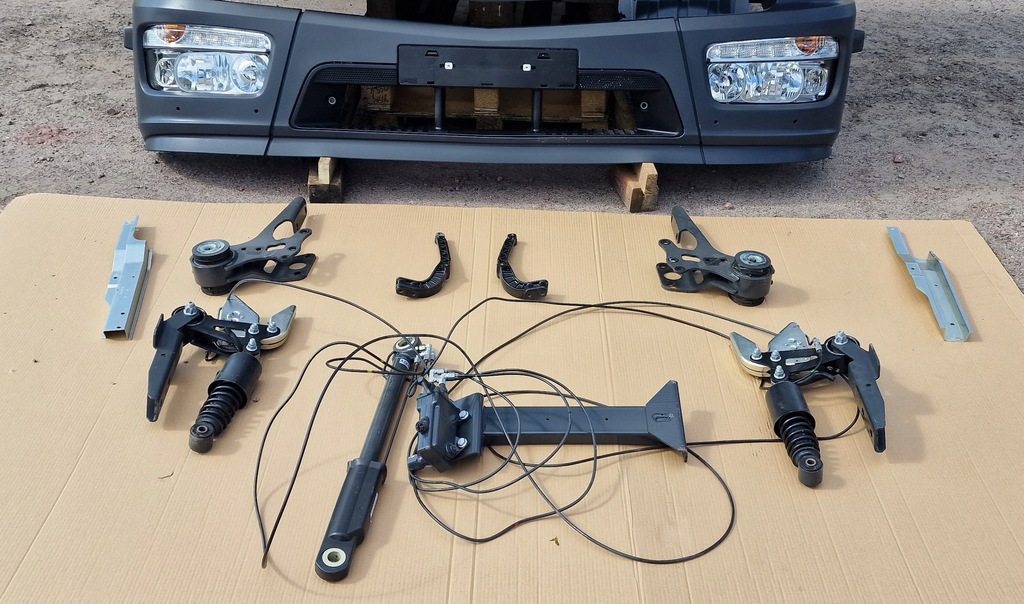 фото №11, Mercedes atego кабина с wyposażeniem пороги