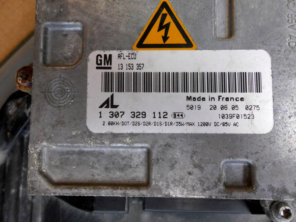 фото №8, Opel zafira b лампа bi-xenon правая 0301214282 europa