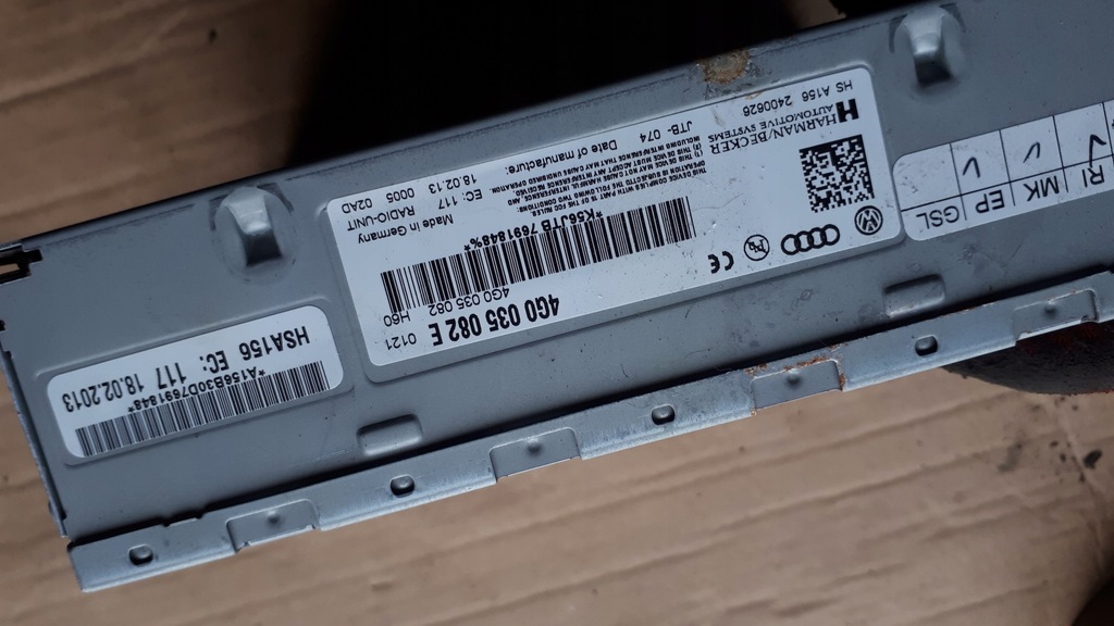 фото №7, S6 c7 4g a6 модуль тюнер радио 4g0035082e s7 a7