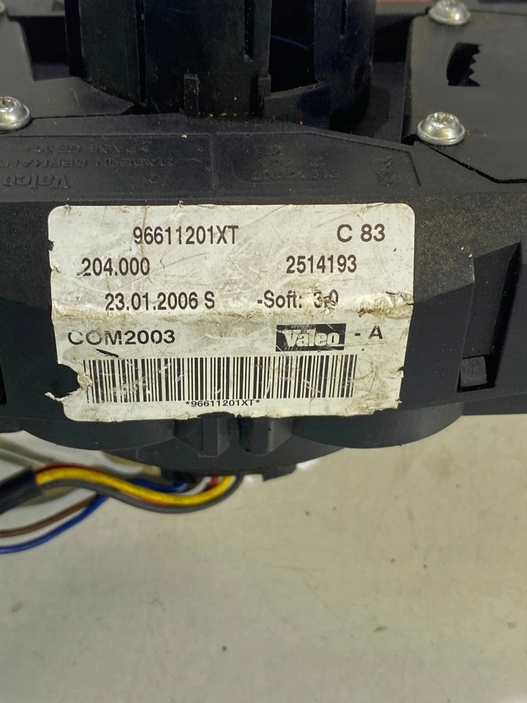 фото №8, Переключатель комбинированный лента citroen c3 i