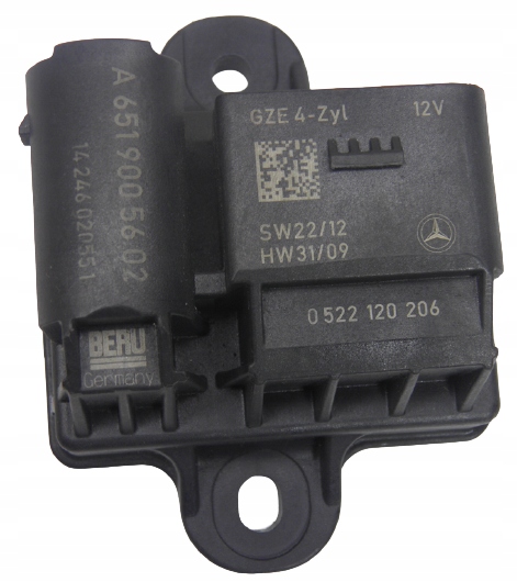 фото №1, A6519005602 реле свеча накаливания mercedes ory