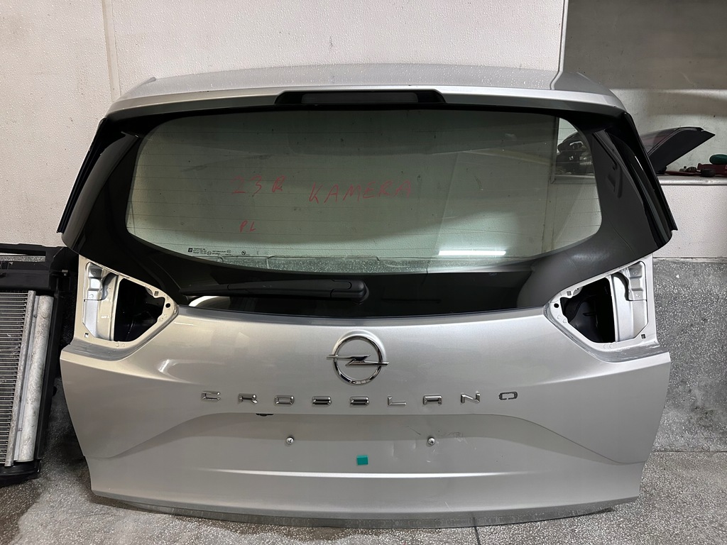 фото №1, Opel crossland lift кришка багажника задня багажника камера комплектна europa p.l