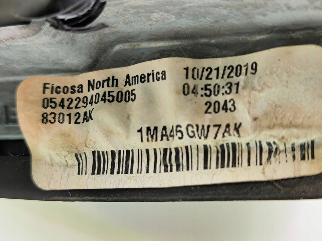 фото №12, Dodge charger 2019 права сторона електричний дзеркало бічний двері передніх