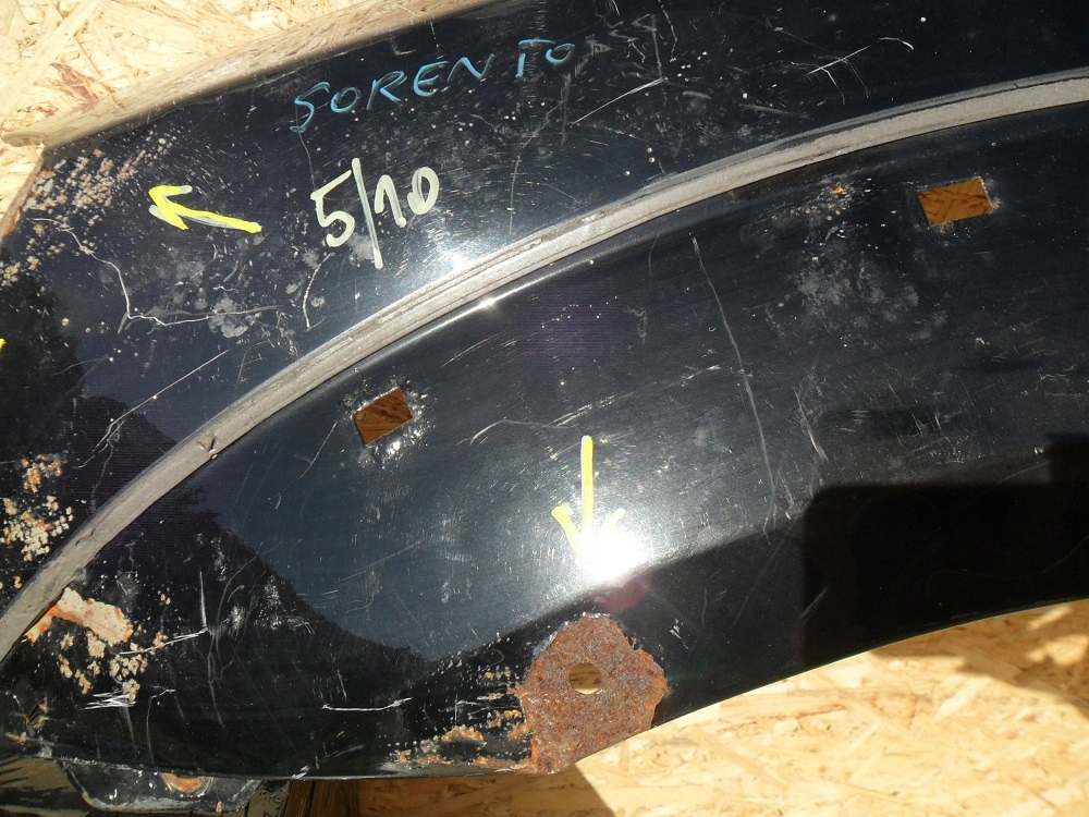 фото №6, Kia sorento jc 2003 2004 2005 2006 крила лівий