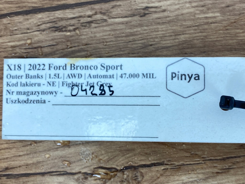 фото №6, Прокладка колектор випускний ford bronco sport 2022+ escape kuga usa