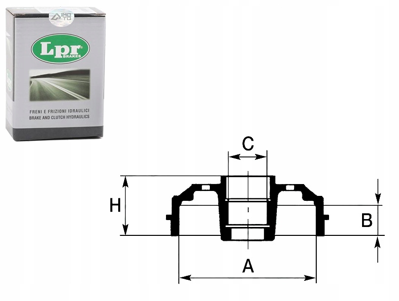 фото №1, Lpr гальмівні барабани гальмівні citroen c3 ii ds3 ds ds 3 peug