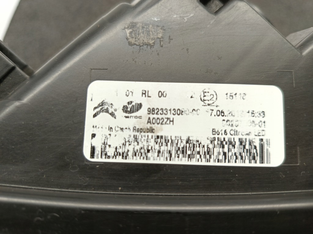 Citroen c3 3 16- фара левая фонарь  drl левая перед led oem 9823313080 в Украине