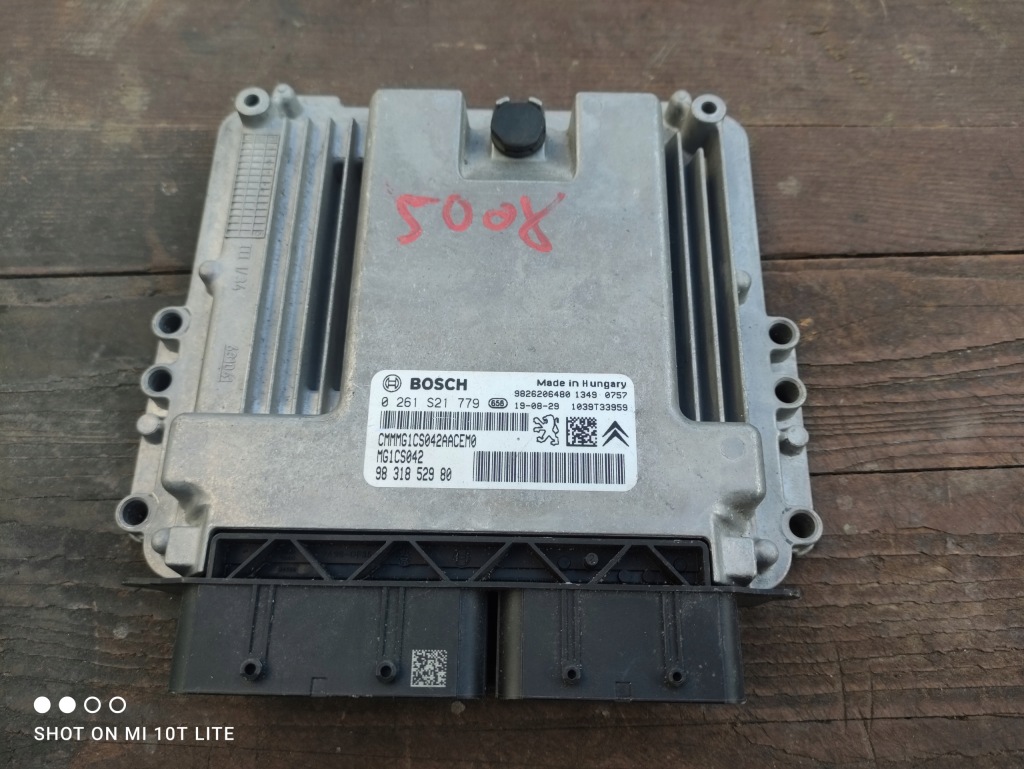 Купить Peugeot 5008 ii 2018 r. 1.6 thp бортовой компьютер двигателя 9831852980