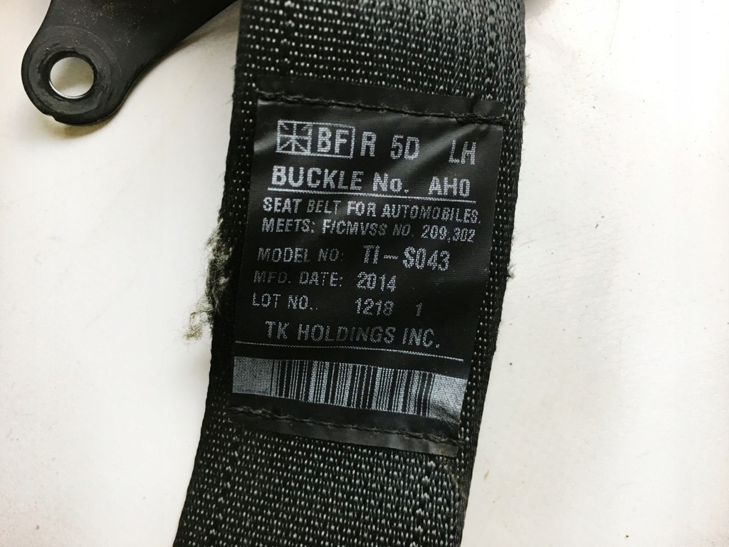 фото №7, Subaru outback v 15- pas безопасности задняя