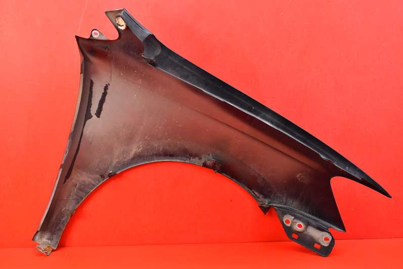 фото №12, Крила лівий перед передній чорний vw polo 5 v 6r 09-15