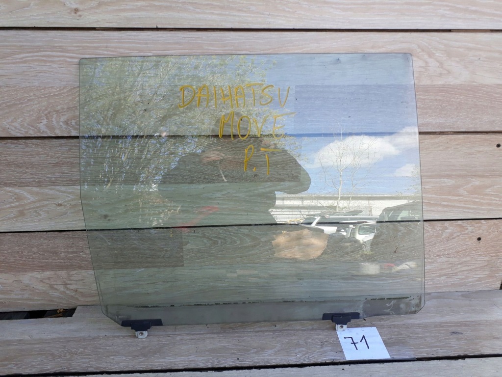 фото №1, Daihatsu move скло бічна двері задня права оригінал