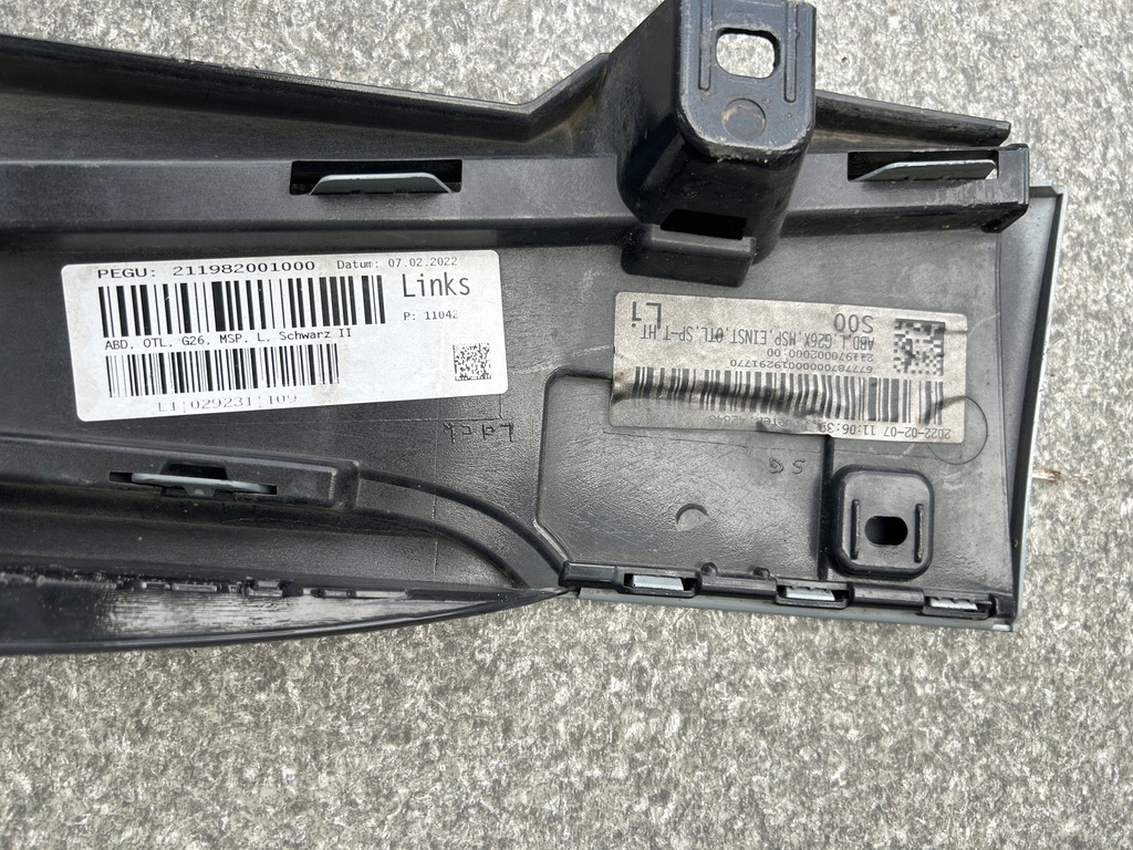 фото №10, Молдинг порог левая bmw 4 g26 m-pakiet 8737085 poznań