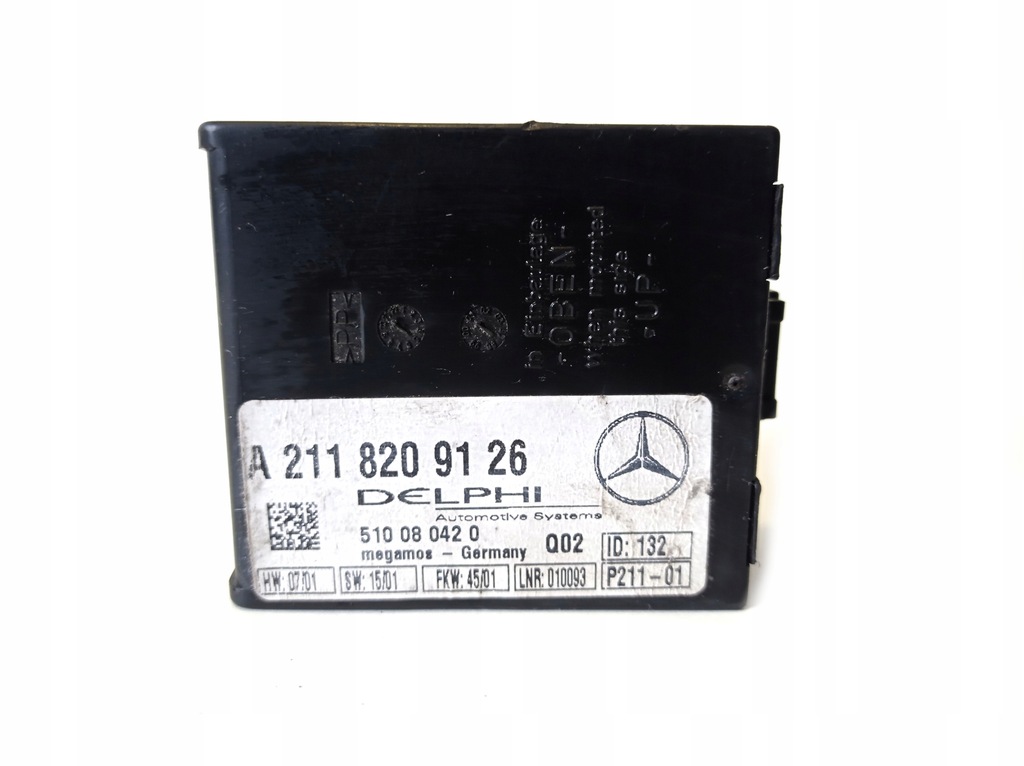 фото №1, Модуль сигналізація блок керування mercedes-benz оригінальний номер a2118209126