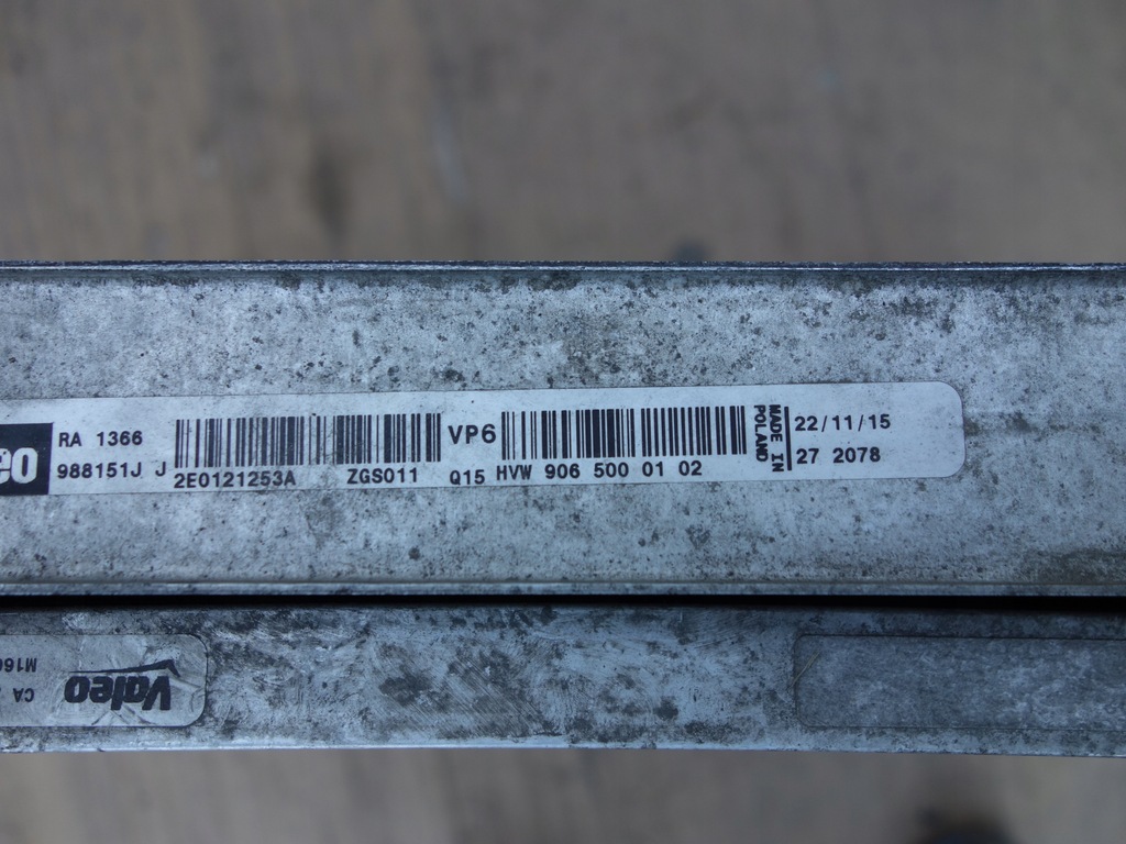 фото №7, Радиатор vw crafter sprinter w906 woda кондиционер