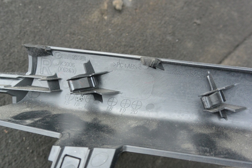 фото №8, Молдинг dekor панели приборной панели левая правая комплект mazda cx9