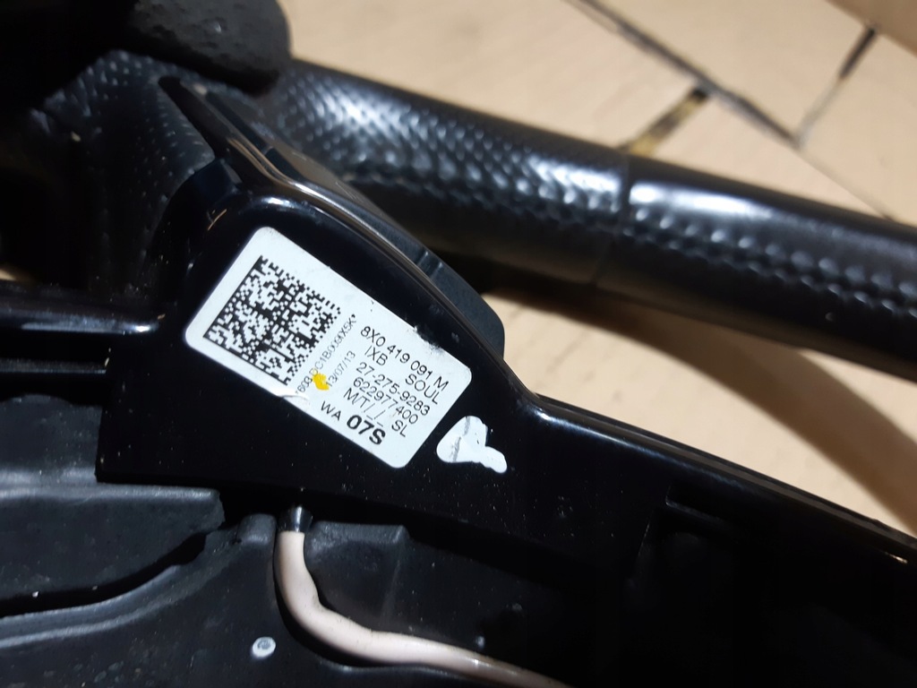 фото №11, Audi a7 4g повітропровід s-line шкіра мультифункція пелюстки перемикання 8x0419091m