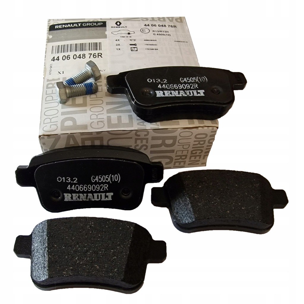 фото №6, Тормозные диски тормозные колодки renault kangoo ii задняя оригинал snr