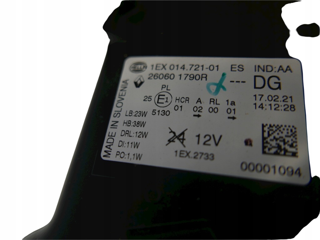 фото №3, Фара лівий перед full led renault trafic iv