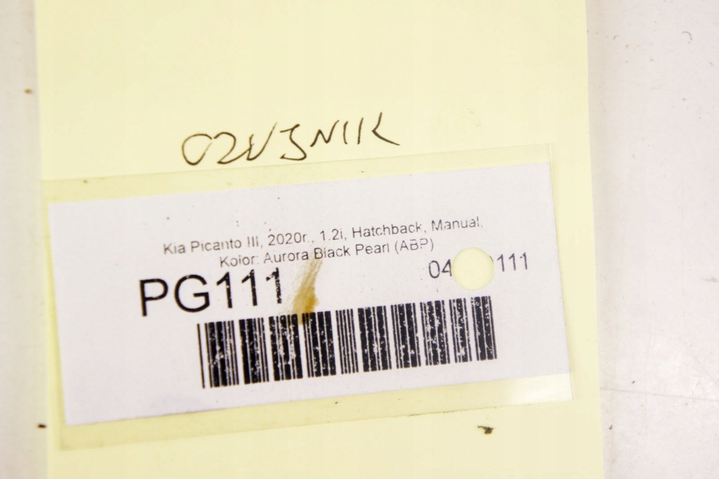 фото №5, Pg111 kia picanto iii 1.2i датчик распределительного вала 39350-03030