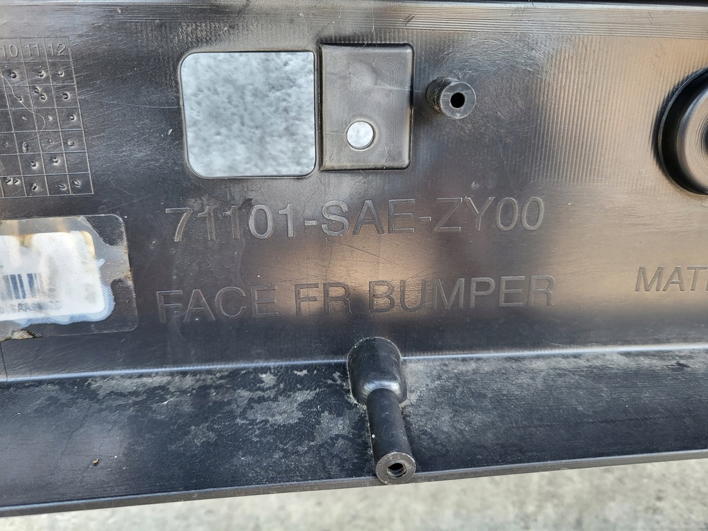 фото №7, Honda jazz 05- бампер перед передний 71101-sae-zy0