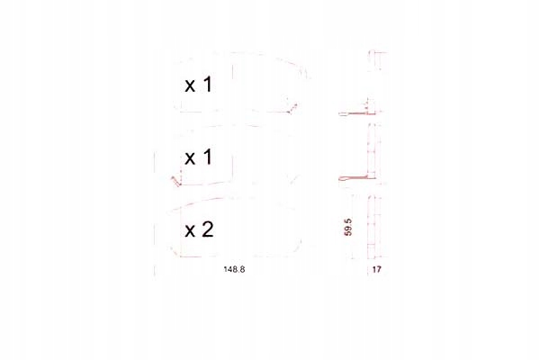 фото №1, Zimmermann тормозные колодки тормозной. honda fr-v 05-