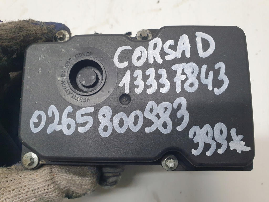 фото №7, Насос abs opel corsa d 13337843 0265800983