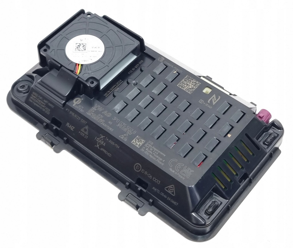 фото №10, Зарядное устройство телефона индукционная audi vw skoda 3p0035502b