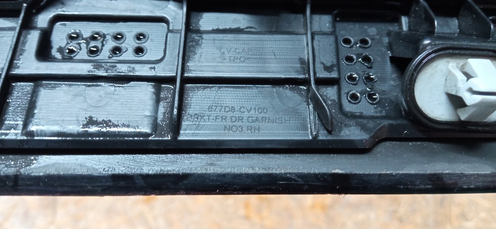 фото №12, Kia ev6 ev-6 2021- молдинг накладка двері правий перед 87724-cv100