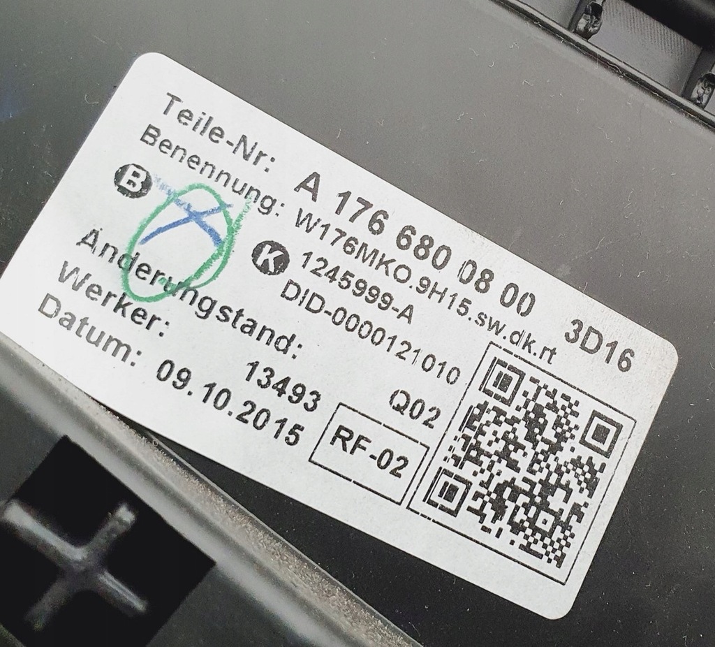 фото №9, Туннель средний подлокотник mercedes w176 europa