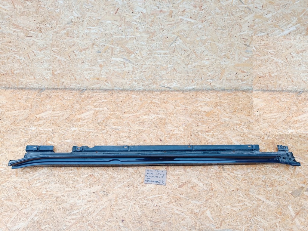 Porsche macan gts молдинг поріг накладка правий поріг 95b854884a tiefschwarz Оригінал