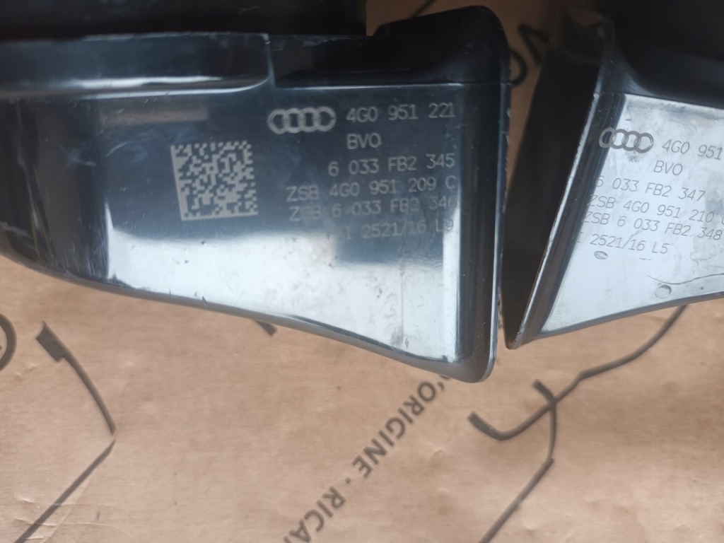 фото №8, Audi a6 c7 a7 сигнал клаксон звуковой правый левый 4g0951223 4g0951221 28km
