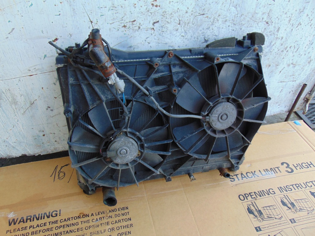 фото №4, Радиатор wody вентилятор suzuki grand vitara ii 1.9ddis