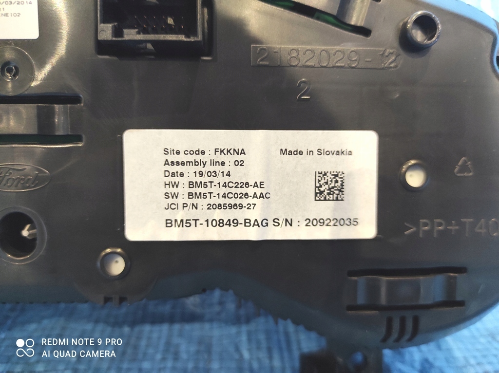 фото №7, Лічильник прилади ford c-max mk2 1.0 ecoboost