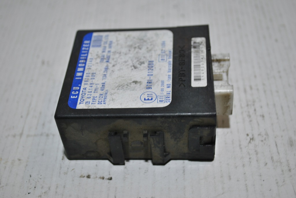 фото №8, Модуль иммобилайзер toyota corolla e12 89780-12140