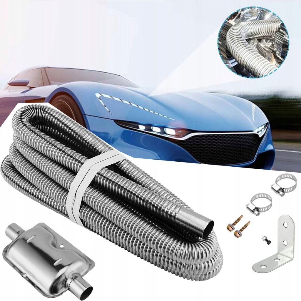 фото №11, Spalinowy шланг 2m ø25mm do webasto eberspächer обігрівач стояночний