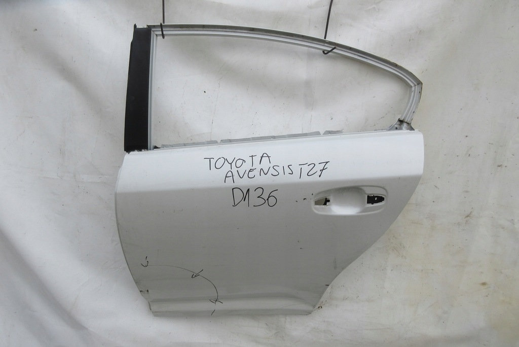 фото №1, Toyota avensis t27 двері лівий задня