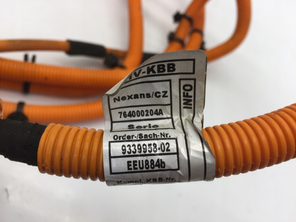 фото №4, Bmw i3 кабель шланг тока напряжения питания