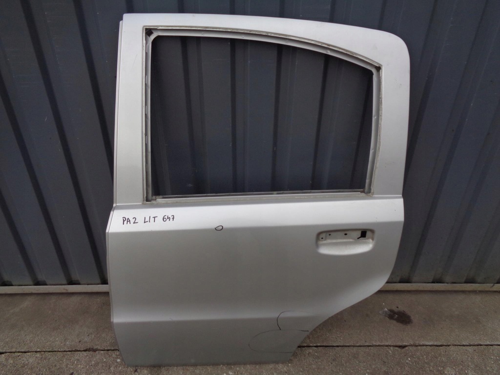 фото №1, Дверь fiat panda 2 ii 2003-2012r. левая задние kod 647