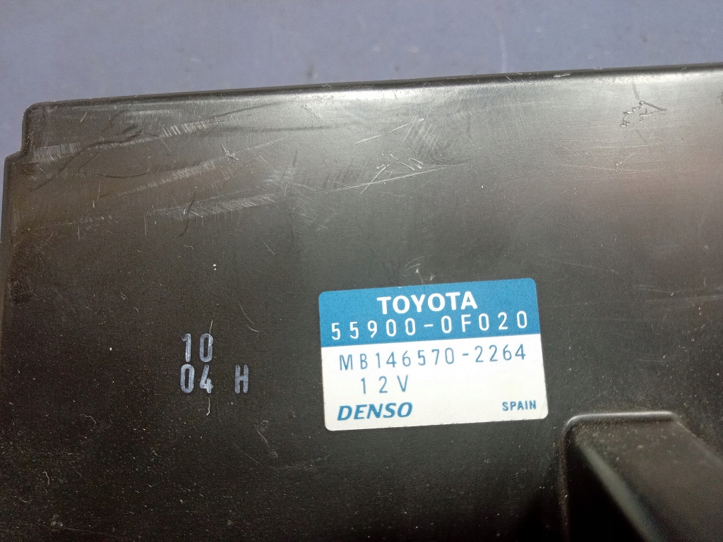 фото №6, Toyota corolla verso ii панель перемикач кондиціонера обдув 55900-0f020