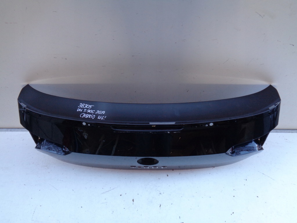 фото №2, Кришка багажника задня vw t-roc 2gc 2ga cabrio nr 38305