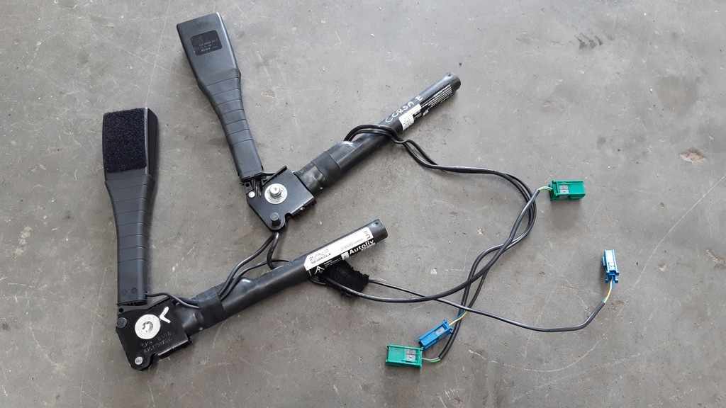 фото №11, Консоль подушки безопасности датчик ремни натяжители kpl opel corsa e