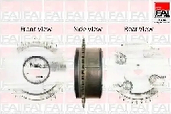 фото №1, Ступиця, колесо зубчасте вала розподільного валу vvt002