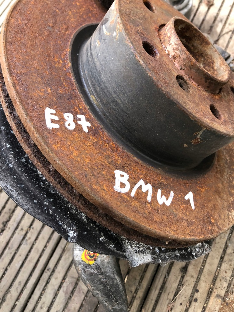 фото №6, Bmw 1 e87 поворотний кулак амортизаторна стійка лівий перед