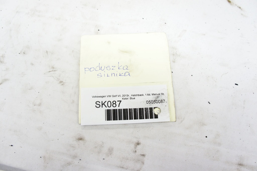 фото №5, Sk087 vw golf vii 1.6d подушка двигателя 5q0199262cr