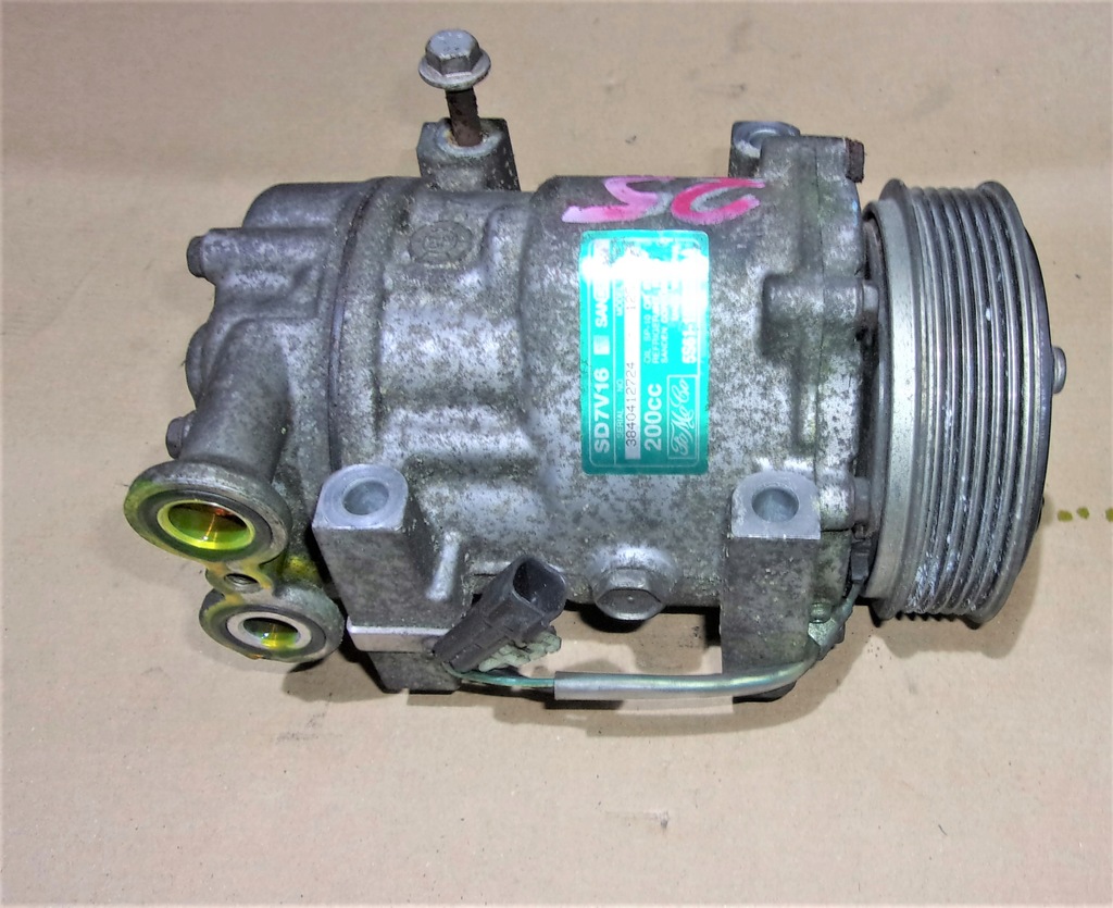 фото №5, Fiesta mk6 fusion 1.6 tdci компресор кондиціонера