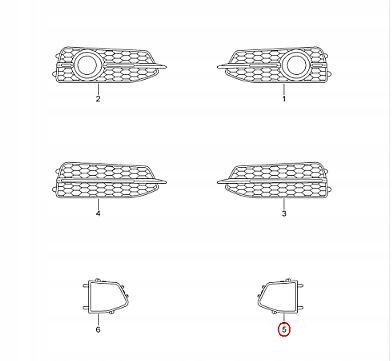 фото №9, Крышка vag audi a6 avant 2015 2017 оригинальный 4g0807245d