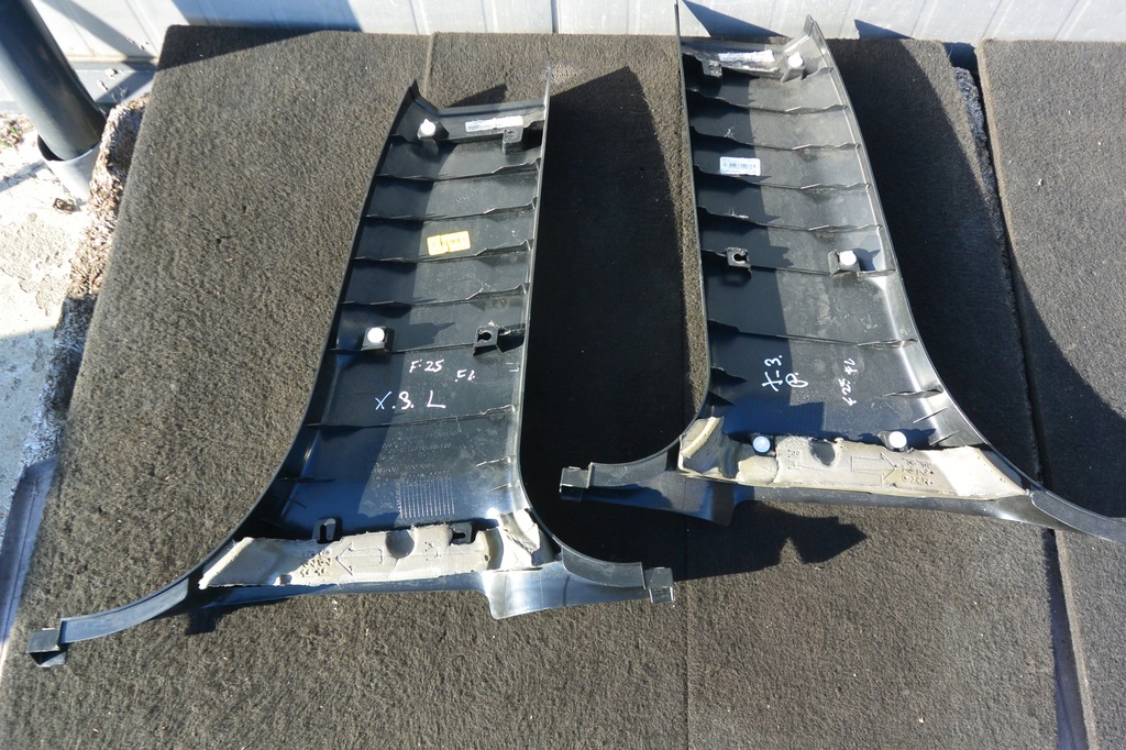 фото №6, Защита обшивка стойка средняя kpl bmw x3 f25