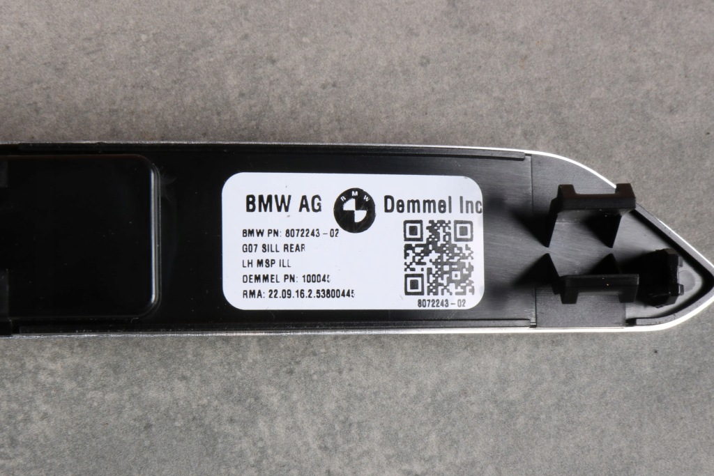 фото №13, Bmw x7 g07 xm x8 g09 накладки накладки пороговые подсвечиваемые m-pakiet комплект