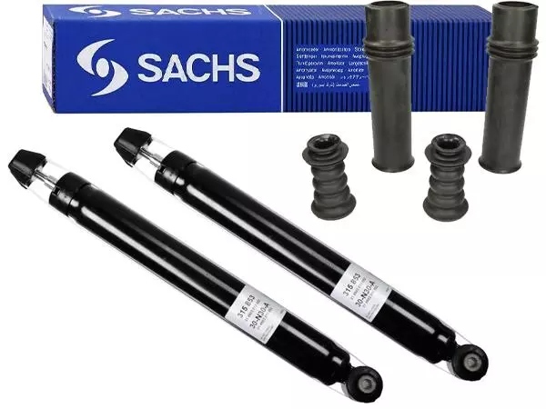 фото №2, Sachs амортизаторы+ osł задняя citroen c4 ii ds4