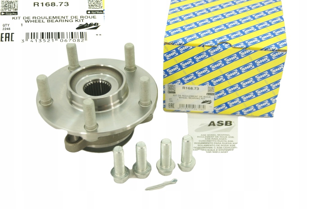 фото №1, Ступиця підшипник перед renault koleos 08- oryg snr